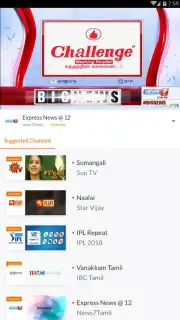 YuppTV LiveTV, Live Cricket скриншот 1
