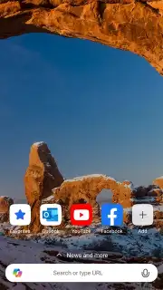 Microsoft Edge Beta скриншот 1