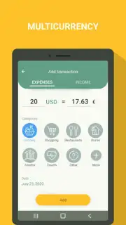Money manager & expenses скриншот 16