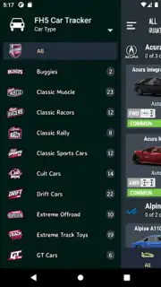 Car Tracker for ForzaHorizon 5 скриншот 8