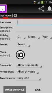 CR - ‎chat rooms скриншот 1