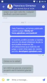 Aquila Messenger for Twitter скриншот 9