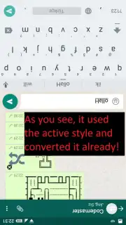 Upside Down Chat+ скриншот 10