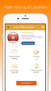 Turbo VPN Unlimited скриншот 2