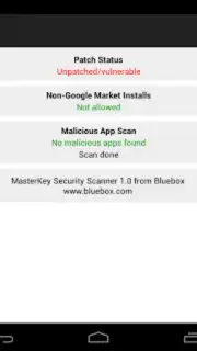 Bluebox Security Scanner скриншот 1