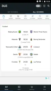 365scores скриншот 1