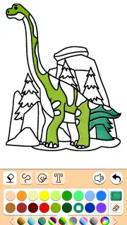 Dino Coloring Game скриншот 7