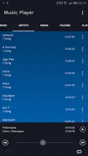 Музыкальный проигрыватель скриншот 5