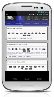 GTA 5 Cheats Codes скриншот 4