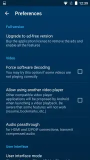 Archos Video Player скриншот 2