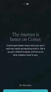 Comet Browser скриншот 16