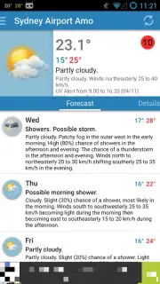 Au Weather Free скриншот 10