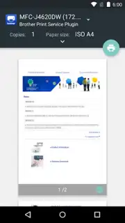 Brother Print Service Plugin скриншот 3
