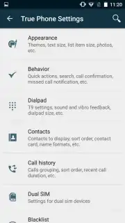 True Phone Dialer and Contacts скриншот 2