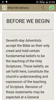What We Believe скриншот 2