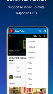FreeTube скриншот 2