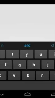 Android Keyboard (AOSP) скриншот 1