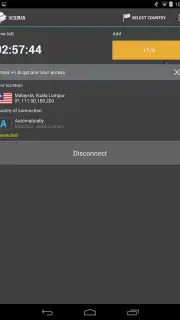 Hideman VPN скриншот 3