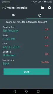 HD Video Recorder скриншот 2