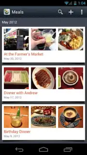 Evernote Food скриншот 1
