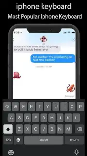 iphone keyboard : iOS Emojis скриншот 2