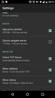 VPN Servers скриншот 6