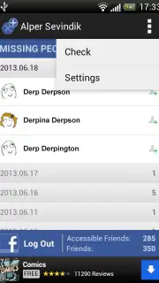 Friend List Watcher скриншот 2