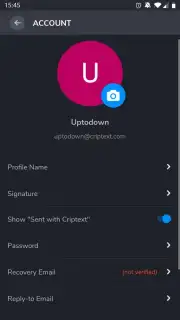 Criptext скриншот 10