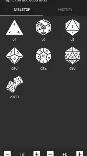 RPG Simple Dice скриншот 1