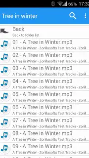 Music Folder Player Free скриншот 3