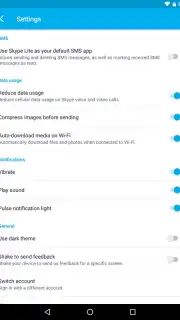 Skype Lite скриншот 1