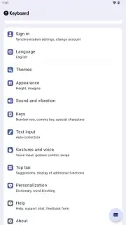 Yandex Keyboard скриншот 24