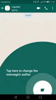 Fake Chat Whatsapp скриншот 9