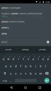 Krypton Anonymous Browser скриншот 3