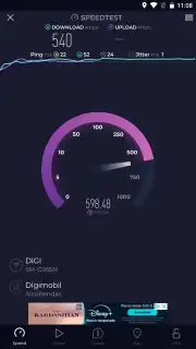 Speedtest by Ookla скриншот 1