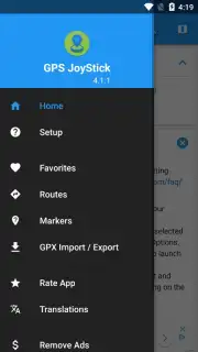 Fake GPS Location - GPS JoyStick скриншот 7