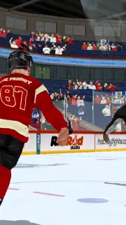 Hockey Fight Lite скриншот 2