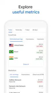Google AdMob скриншот 2