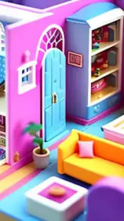 Doll House Design Doll Games скриншот 3
