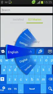 Blue Keyboard скриншот 5