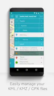 MAPinr - KML/KMZ/OFFLINE скриншот 3