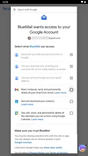 BlueMail скриншот 4