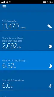 Microsoft Health скриншот 7