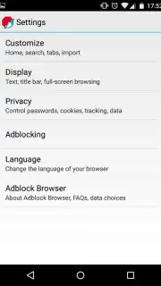 Adblock Browser скриншот 4