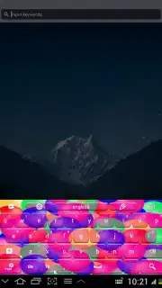 Balloons Keyboard скриншот 2