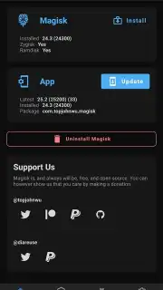 Magisk Manager скриншот 1
