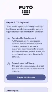 FUTO Keyboard скриншот 1