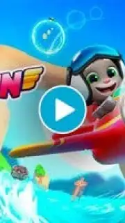 Talking Tom Fly Run скриншот 1