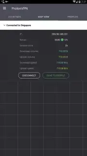 ProtonVPN скриншот 2