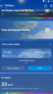 Live Weather: Radar & Widgets скриншот 8